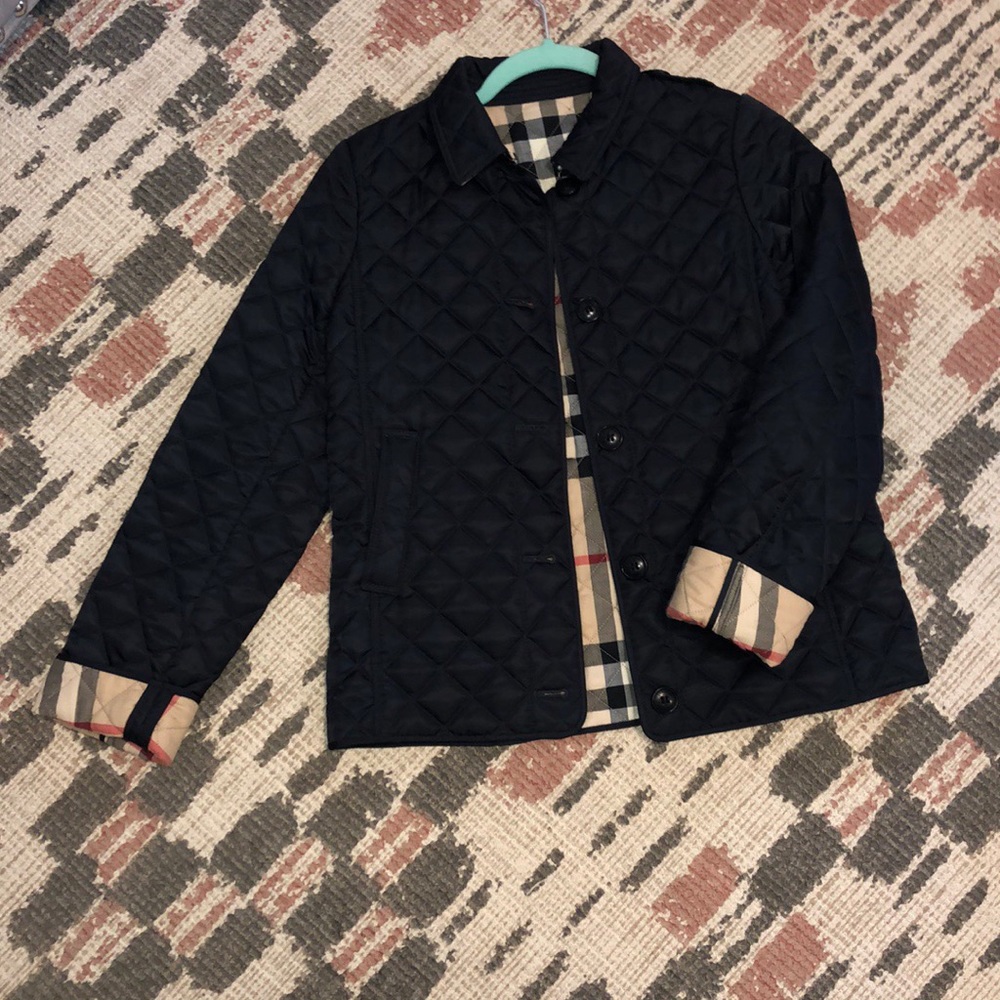 Burberry quilted jacket